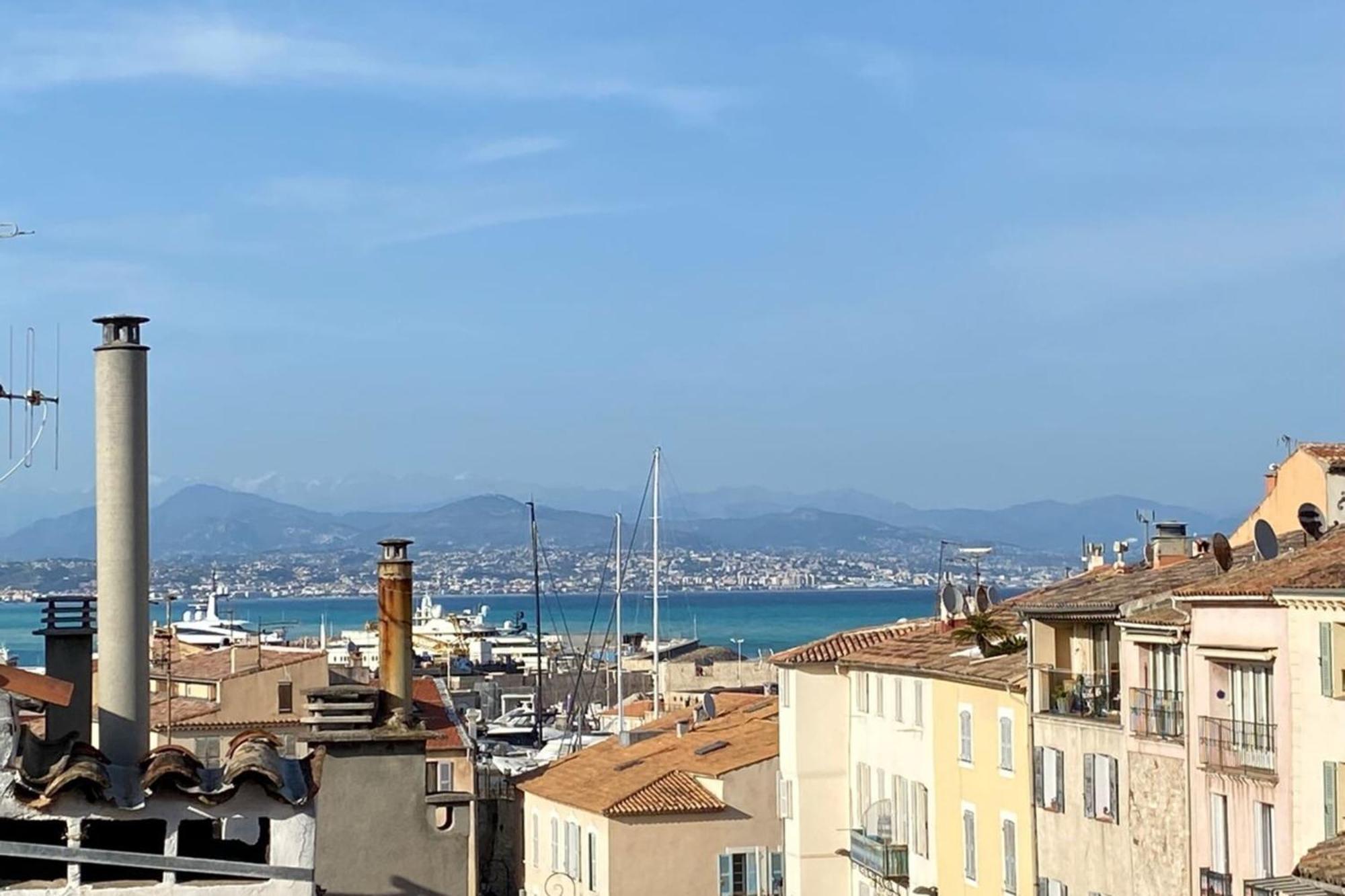 06M - Old Antibes Beautiful Duplex Terrace With Sea View Apartment ภายนอก รูปภาพ