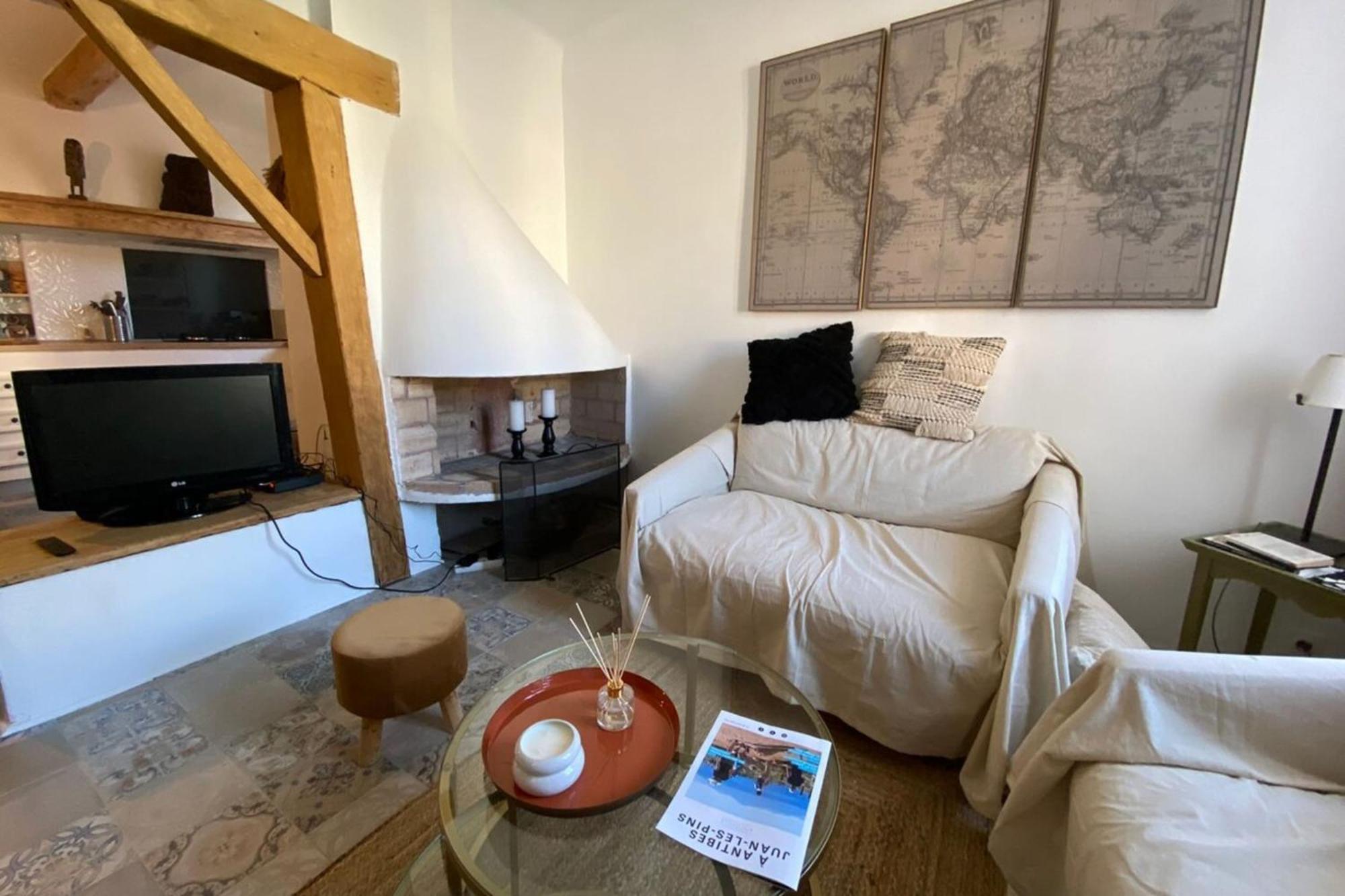 06M - Old Antibes Beautiful Duplex Terrace With Sea View Apartment ภายนอก รูปภาพ