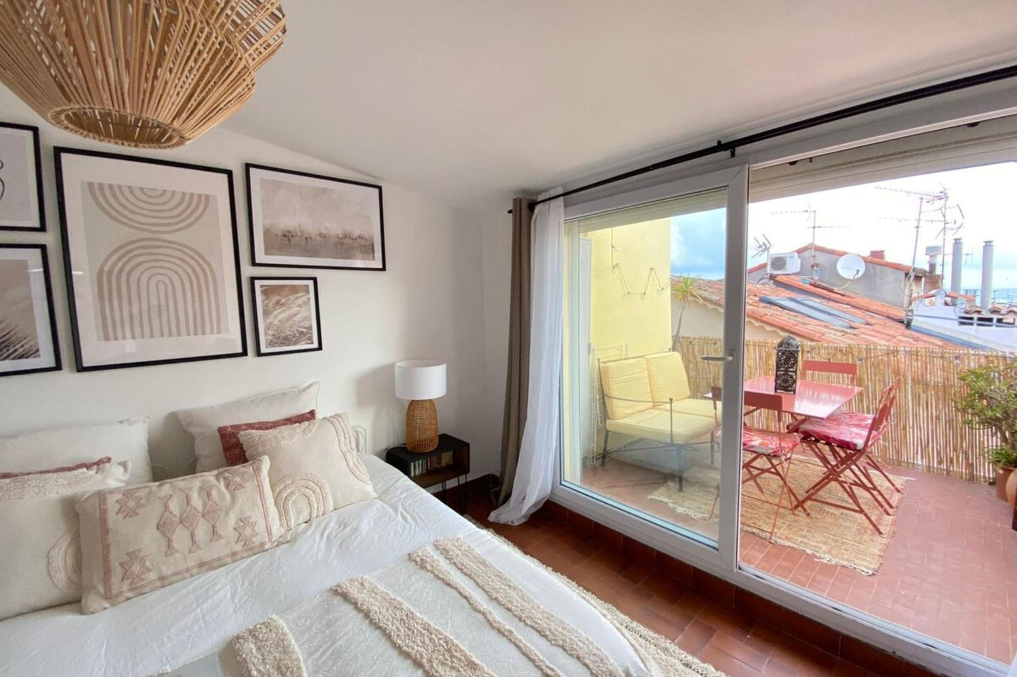 06M - Old Antibes Beautiful Duplex Terrace With Sea View Apartment ภายนอก รูปภาพ