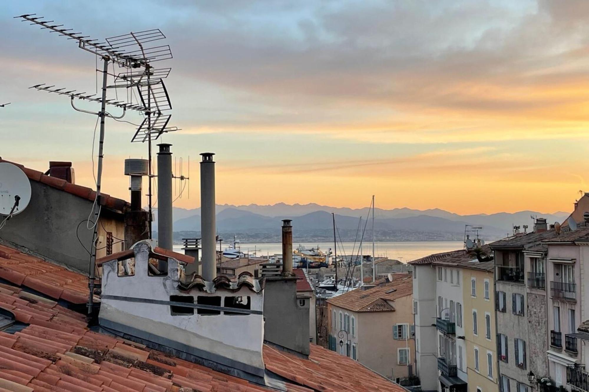 06M - Old Antibes Beautiful Duplex Terrace With Sea View Apartment ภายนอก รูปภาพ